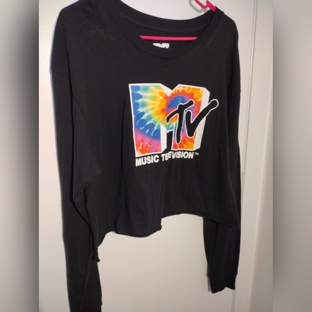 MTV Music Television 2019 Crop Top Sz L
